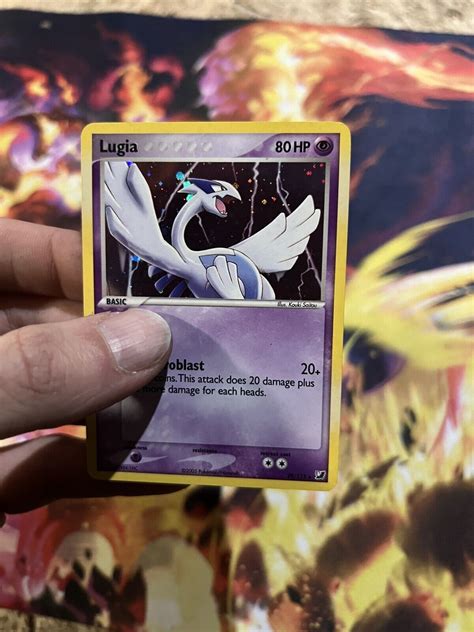 Lugia Ex Unseen Forces 29 115 Deck Exclusive Cosmos Holo NM A