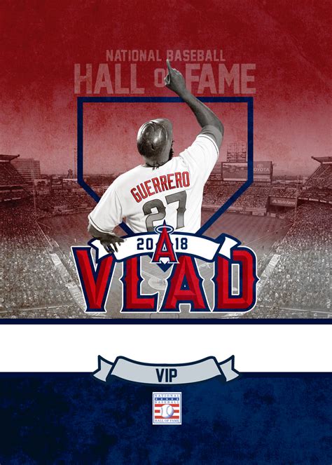 Vladimir Guerrero Hall of Fame Collateral on Behance