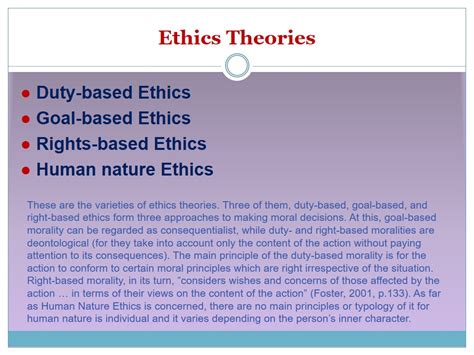 Consequentialist, Deontological, and Virtue Ethics: Ethical Theories - 1692 Words | Presentation ...