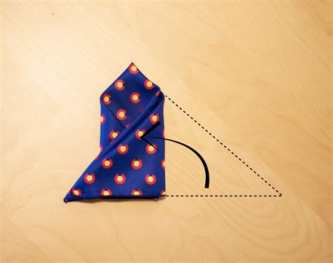 Pocket Square How To One Point Fold Knotty Tie Co