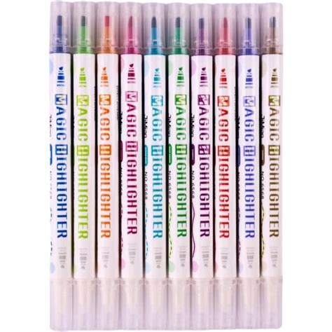 Stylos Surligneurs Stylos Surligneurs Couleurs Pastel Double