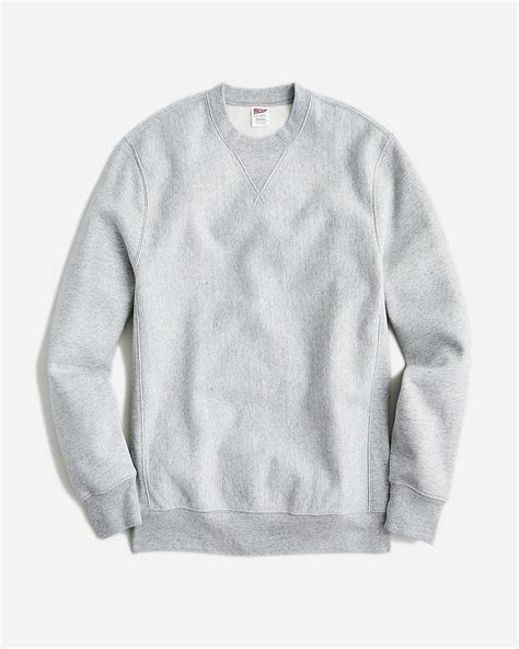 Jcrew Heritage 14 Oz Fleece Sweatshirt For Men