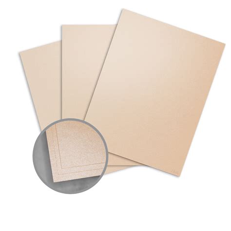 Nude Paper 8 1 2 X 11 In 80 Lb Text Metallic Curious Metallics