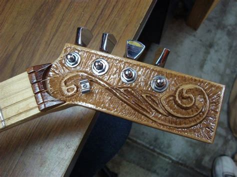 Headstock Done I Am Pleased Cigar Box Guitar Box Guitar Guitar Headstock