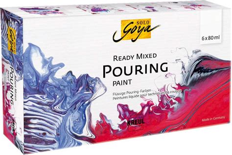 KREUL 87230 SOLO GOYA Ready Mixed Pouring Set peinture acrylique pré