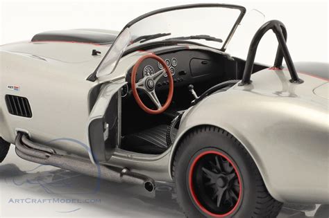 Shelby Cobra 427 MK II silver / black - S1804907, EAN 3663506016905