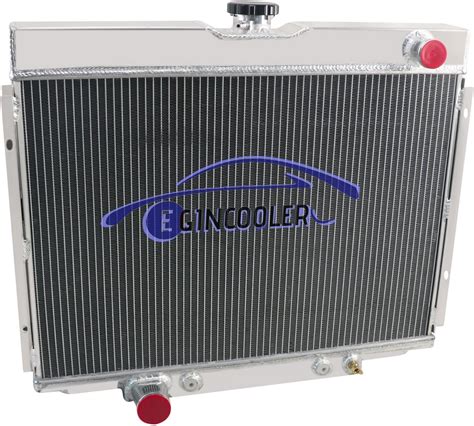 Amazon EGINCOOLER 4 Row Core Aluminum Radiator For 1967 1970 Ford