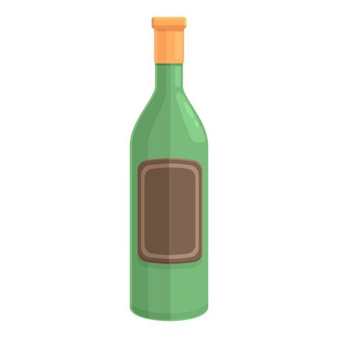 Premium Vector Balkan Wine Bottle Icon Cartoon Vector Dinner Dish