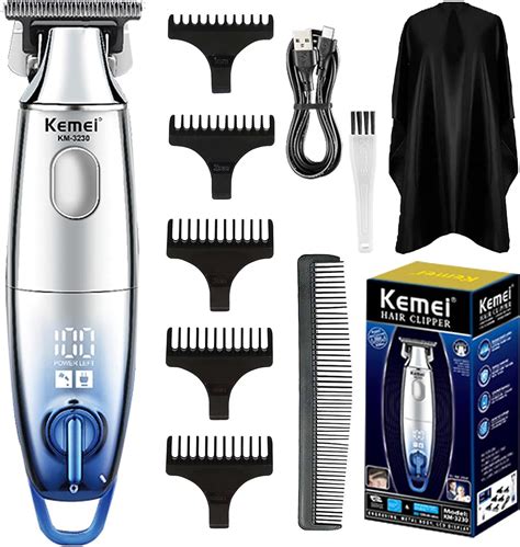 Amazon KEMEI Professional Cordless Hair Clipper For Men Electric