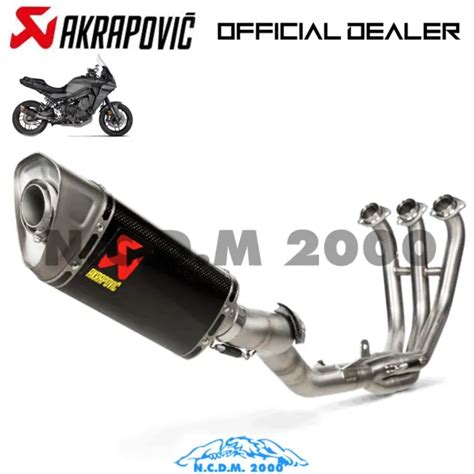 YAMAHA TRACER 9 2021 2022 Échappement Complet Akrapovic Carbone RC S