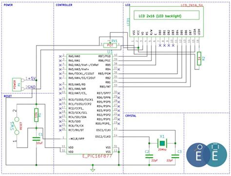 File Schematic Pic Interfacing Lcd X Bit Tutorials