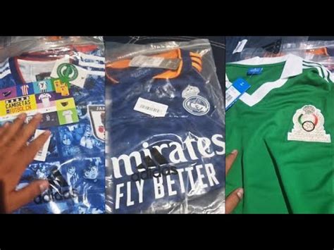 Unboxing De Las Camisetas De F Tbol Playera De La Selecci N De