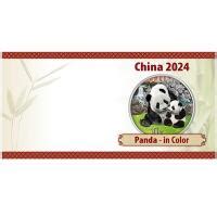 China 10 Yuan Panda 2024 30g Silber Color Im Online Shop