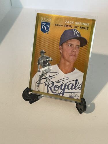 2023 Topps Chrome Platinum 272 Zack Greinke Gold 25 50 EBay