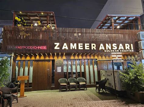 Zameer Ansari Gulshan Chapter Menu And Prices Home Foodies