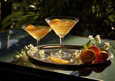 Premium Photo A Sidecar Cocktail Photographed Outdoors Capturing The