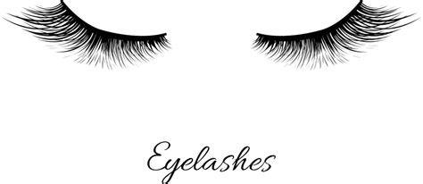 Eyelashes Icon Isolated Lashes Sight Simple Vector Lashes Sight