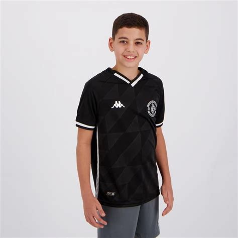 Camisa Kappa Vasco Iii Infantil Centauro