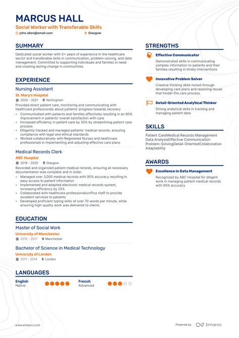 3 Social Worker Cv Examples For 2024