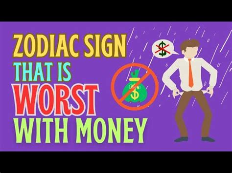 The Zodiac Sign That Is Worst With Money According To Astrology Ziggy