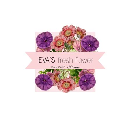 Copy Of Flower Shop Template Pink Logo Postermywall