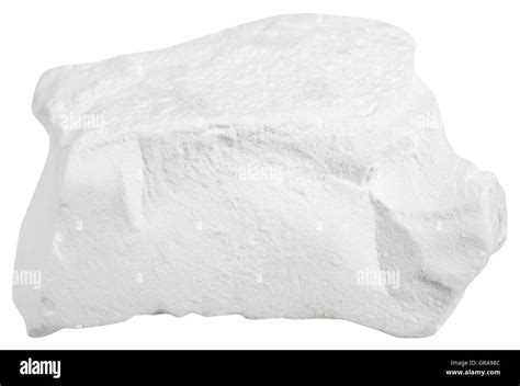 Chalk rock sample sedimentary Cut Out Stock Images & Pictures - Alamy