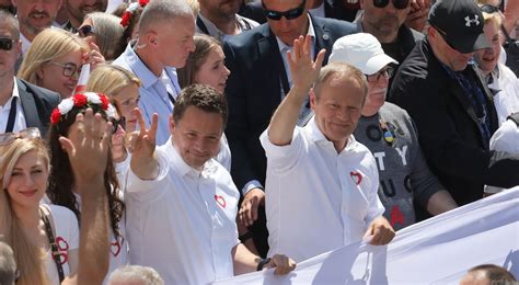 Marsz Opozycji Czy Marsz Tuska Lider Po Ogra Antyrz Dowych