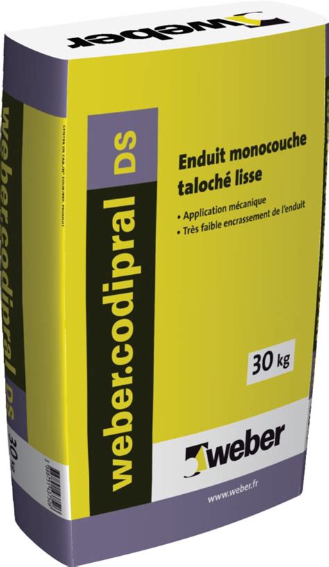 Enduit monocouche d imperméabilisation et décoration pour façade weber