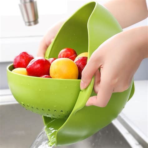 BPA-Free 360 Colander Bowl For Fast Straining - Inspire Uplift