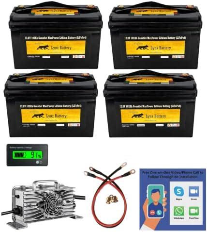 Golf Cart Battery 48V Lithium Conversion Kit 100Ah Pricepulse