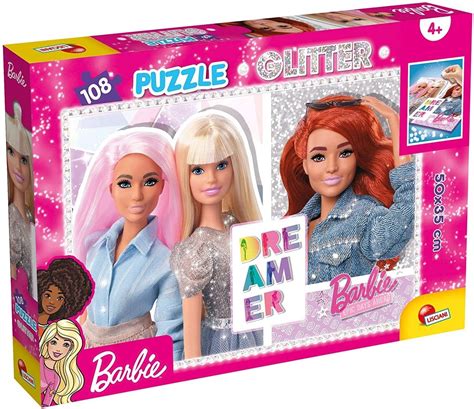 Lisciani Puzzle Barbie Dreamer Glitter 108 El Lisciani Sklep