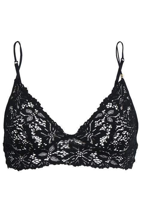 Love Stories Dawn Lace Triangle Bralette Black Lyst