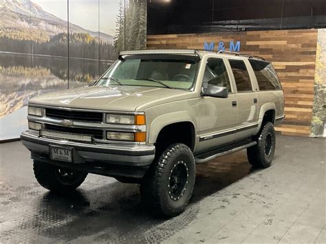 1999 Chevrolet Suburban K1500 Lt 4x4 57l V8 Leather Lifted