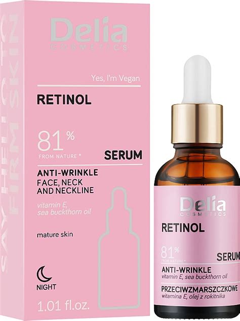 Delia Retinol Serum Siero Viso Con Retinolo Makeup It