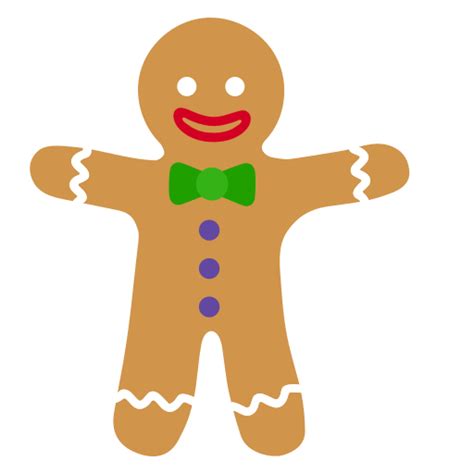 Gingerbread Man Vector Icons Free Download In Svg Png Format