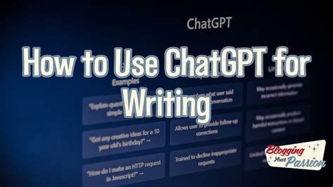 How To Use Chatgpt For Writing 2024 Beginners Guide