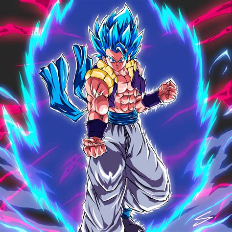 Artstation Gogeta Super Saiyan Blue