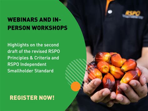 Second Public Consultation Revised Rspo Principles And Criteria And