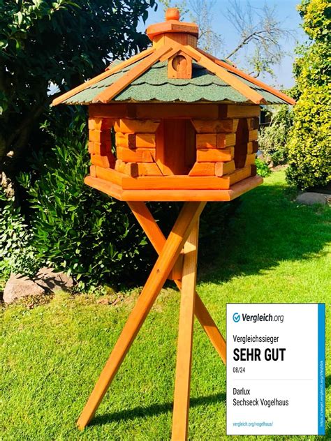 Deko Shop Hannusch Vogelhaus Vogelfutterhaus Vogelhäuschen sehr