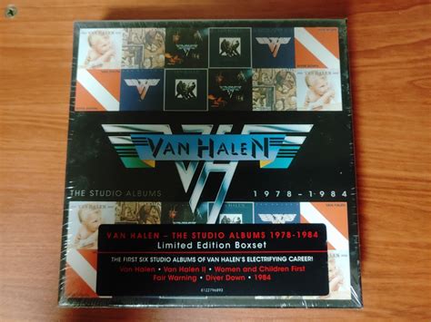 Van Halen The Studio Albums 1978 1984 Cd Photo Metal Kingdom