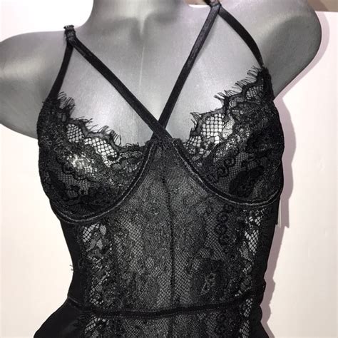 French Affair Intimates Sleepwear French Affair Sexy Bodysuit Lingerie Underwire Teddy