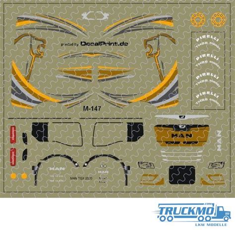 Truckmo Decal Man Tgx M Truckmo Lkw Modelle Und