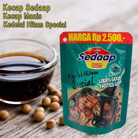 Sedaap Kecap Manis Kedelai Hitam Special 60ml Lazada Indonesia