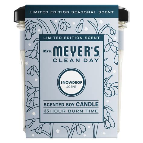 Mrs Meyer S Clean Day Scented Soy Candle In Peppermint Ounce