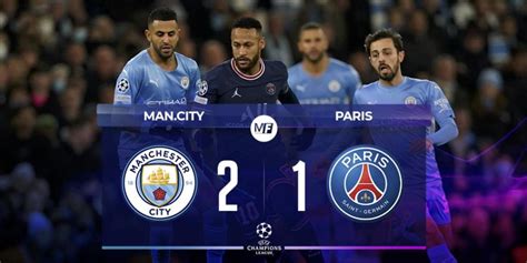 LDC Manchester City PSG le résumé et les tops flops vidéo