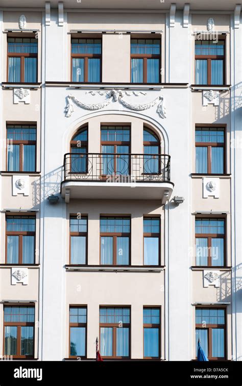 facade  apartment building stock photo alamy