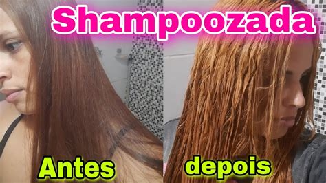 SHAMPOOZADA PARA CLAREAR O CABELO SEM AGREDIR OS FIOS YouTube