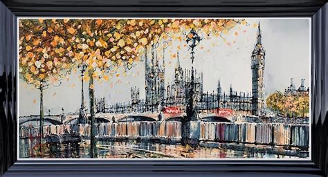 The Queens Walk To Big Ben By Nigel Cooke Air Fine Art