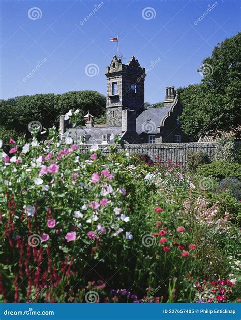 La Seigneurie,Sark ,Channel Islands Stock Image - Image of gardens