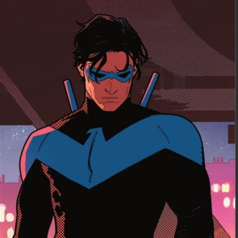 Nightwing Icons In Nightwing Dc Comics Superheroes Batman Comics